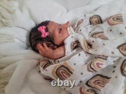RARE SOLE Reborn Baby Doll Isabella, Nikki Johnston By LUNARLULLABABIES Biracial