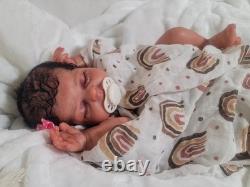 RARE SOLE Reborn Baby Doll Isabella, Nikki Johnston By LUNARLULLABABIES Biracial