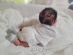 RARE SOLE Reborn Baby Doll Isabella, Nikki Johnston By LUNARLULLABABIES Biracial