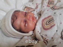 RARE SOLE Reborn Baby Doll Isabella, Nikki Johnston By LUNARLULLABABIES Biracial