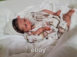 RARE SOLE Reborn Baby Doll Isabella, Nikki Johnston By LUNARLULLABABIES Biracial
