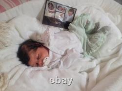 RARE SOLE Reborn Baby Doll Isabella, Nikki Johnston By LUNARLULLABABIES Biracial
