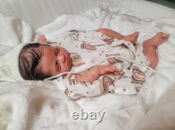 RARE SOLE Reborn Baby Doll Isabella, Nikki Johnston By LUNARLULLABABIES Biracial