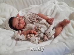 RARE SOLE Reborn Baby Doll Isabella, Nikki Johnston By LUNARLULLABABIES Biracial