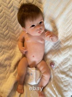 READY TO SHIP NOW! Chloe Reborn Baby Linda murray doll lifelike girl full body