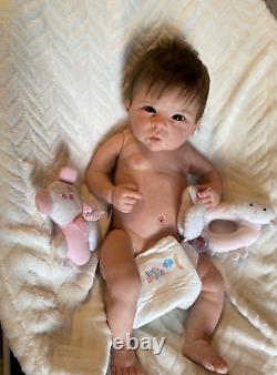 READY TO SHIP NOW! Chloe Reborn Baby Linda murray doll lifelike girl full body