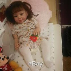 REBORN BABY DOLL GIRL TODDLER Bonnie