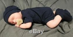 REDUCED Full Body Silicone Baby Boy Milo by Nekketa Brown