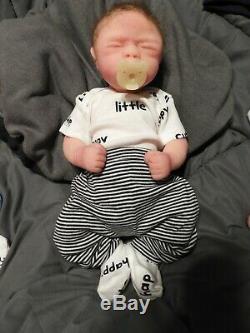 REDUCED Full Body Silicone Baby Boy Milo by Nekketa Brown
