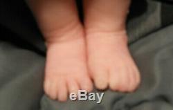 REDUCED Full Body Silicone Baby Boy Milo by Nekketa Brown