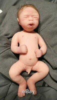 REDUCED Full Body Silicone Baby Boy Milo by Nekketa Brown