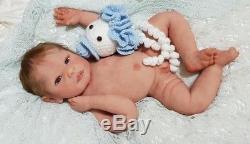 REDUCEDLouis Full Bodied Silicone Baby by Jo Birch not reborn doll