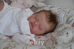 RXDOLL Lifelike Reborn Baby Dolls 20-Inch Newborn Baby Girl Rosalie Soft Body