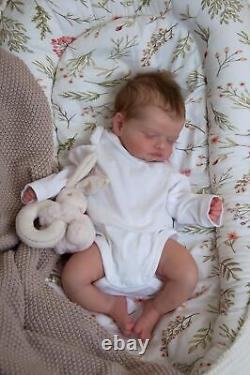 RXDOLL Lifelike Reborn Baby Dolls 20-Inch Newborn Baby Girl Rosalie Soft Body