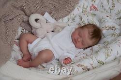 RXDOLL Lifelike Reborn Baby Dolls 20-Inch Newborn Baby Girl Rosalie Soft Body