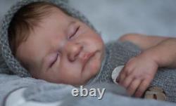 RXDOLL Sleeping Reborn Baby Dolls Realistic Newborn Doll Real Life Boy Doll 1