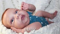 Randee's Reborn Sweet Newborn Baby Girl Miley Brace Red Head Doll Art Sole