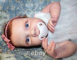 Randee's Reborn Sweet Newborn Baby Girl Miley Brace Red Head Doll Art Sole