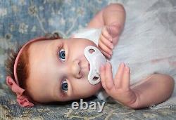 Randee's Reborn Sweet Newborn Baby Girl Miley Brace Red Head Doll Art Sole