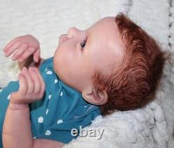 Randee's Reborn Sweet Newborn Baby Girl Miley Brace Red Head Doll Art Sole