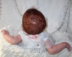 Randee's Reborn Sweet Newborn Baby Girl Miley Brace Red Head Doll Art Sole