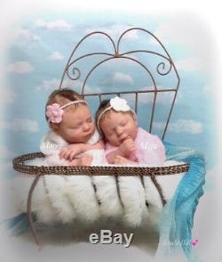 ReaLBorN MaCeY & MiYa TwiNs DoLL KiTs 18 & 19 REBORN DOLL SUPPLIES