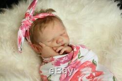 Ready To Ship Full Body Silicone Baby Girl Doll Cirrus COA artist Proof