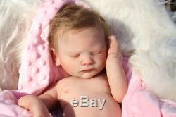 Ready To Ship Full Body Silicone Baby Girl Doll Cirrus COA artist Proof