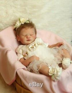 Ready To Ship Full Body Silicone Baby Girl Doll Cirrus COA artist Proof