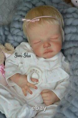 Ready to ship Reborn Baby Doll Girl Cayle by Olga Auer Boona's Babies Newborn