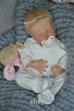 Ready to ship Reborn Baby Doll Girl Cayle by Olga Auer Boona's Babies Newborn