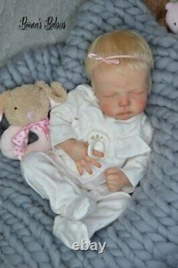 Ready to ship Reborn Baby Doll Girl Cayle by Olga Auer Boona's Babies Newborn