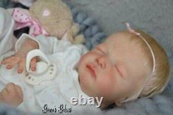 Ready to ship Reborn Baby Doll Girl Cayle by Olga Auer Boona's Babies Newborn