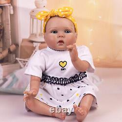 Real Alive Lifelike Reborn Baby Dolls Vinyl Silicone Girl Doll Realistic Newborn