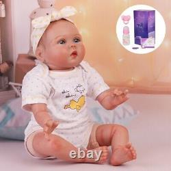 Real Alive Looking Reborn Baby Dolls Vinyl Silicone Newborn Girl Lifelike Gifts