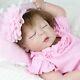 Real Life 22Reborn Baby Girl Dolls Full Body Silicone Sleeping Baby Doll Gift