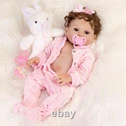 Real Lifelike Reborn Baby Dolls Realistic Girl+Boy Full Body Vinyl Silicone Gift