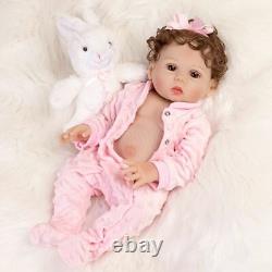 Real Lifelike Reborn Baby Dolls Realistic Girl+Boy Full Body Vinyl Silicone Gift