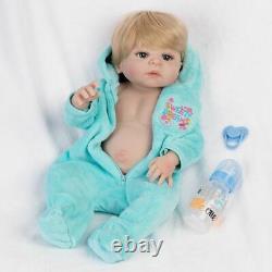 Real Lifelike Reborn Baby Dolls Realistic Girl+Boy Full Body Vinyl Silicone Gift