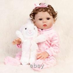 Real Lifelike Reborn Baby Dolls Realistic Girl+Boy Full Body Vinyl Silicone Gift