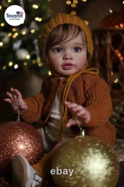 Real Look Reborn Toddler Dolls 26 Inch Realistic Baby Doll Soft Silicone Weighte