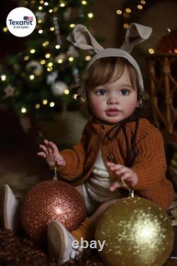 Real Look Reborn Toddler Dolls 26 Inch Realistic Baby Doll Soft Silicone Weighte