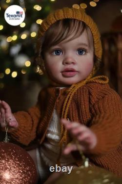 Real Look Reborn Toddler Dolls 26 Inch Realistic Baby Doll Soft Silicone Weighte