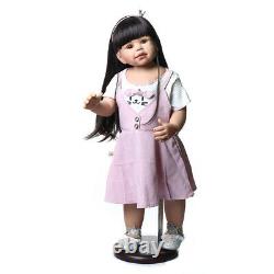 Real Size Toddler Reborn Baby Dolls 70CM Reborn Dolls Full Vinyl Real Size Child