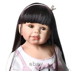 Real Size Toddler Reborn Baby Dolls 70CM Reborn Dolls Full Vinyl Real Size Child