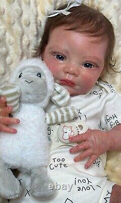 Real born Reborn Baby Girl Nevaeh By Denise Pratt (Bountiful Baby)