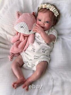 Real born Reborn Baby Girl Nevaeh By Denise Pratt (Bountiful Baby)