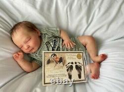 Realborn Doll Joseph Asleep by Bountiful Baby Reborn Doll realistic lifelike COA
