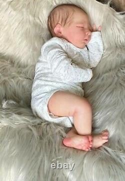 Realborn Doll Joseph Asleep by Bountiful Baby Reborn Doll realistic lifelike COA