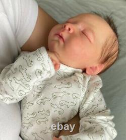 Realborn Doll Joseph Asleep by Bountiful Baby Reborn Doll realistic lifelike COA